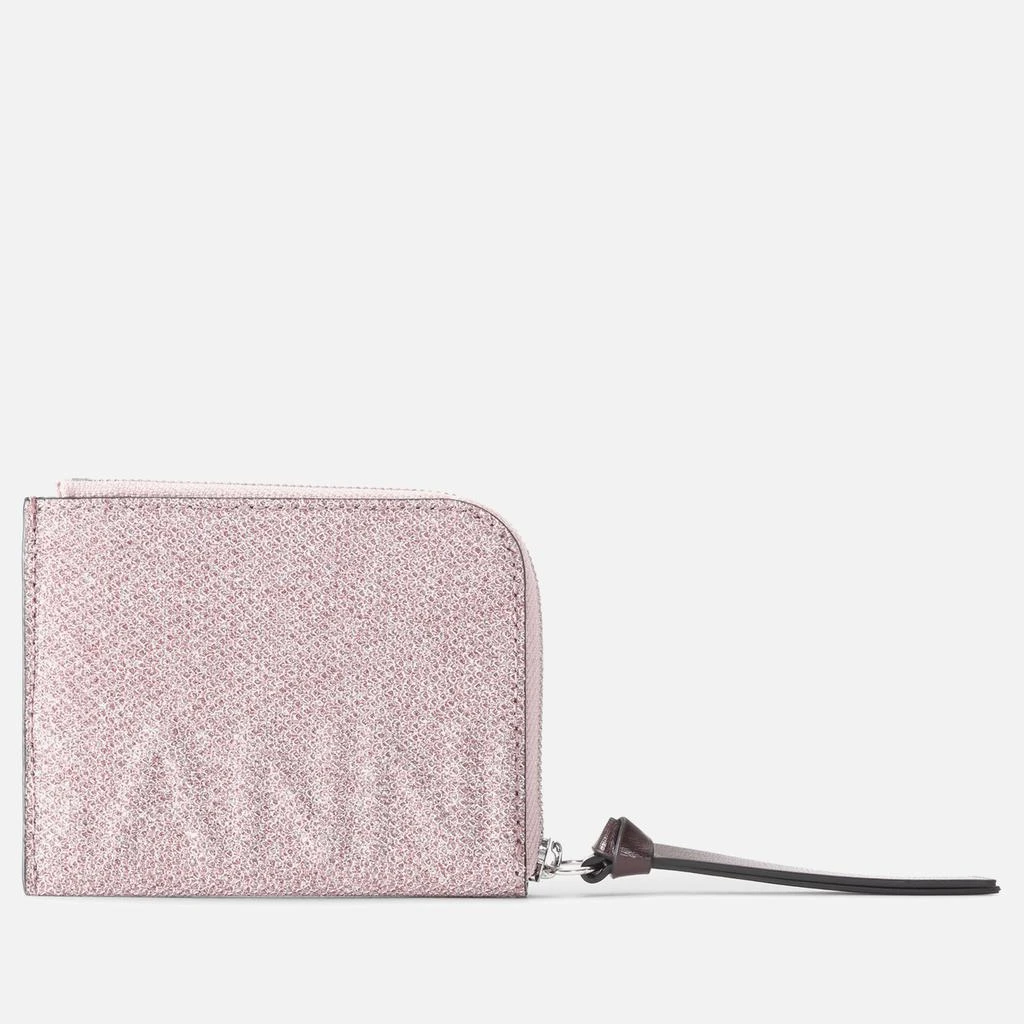 商品Ganni|Ganni Banner Logo Lurex Cardholder,价格¥429,第1张图片