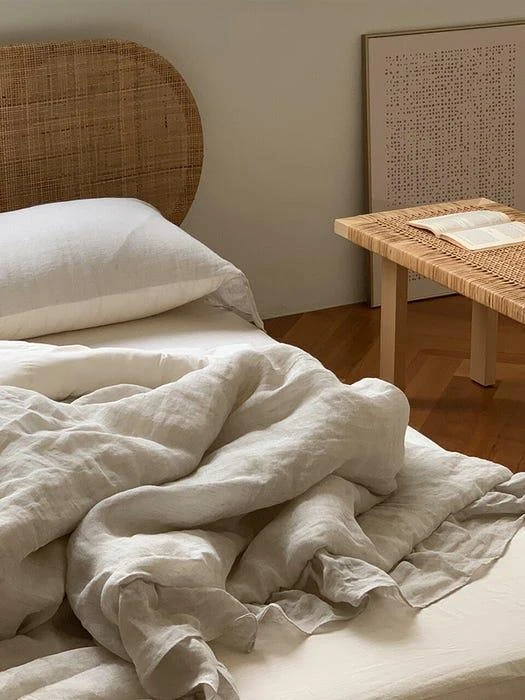 商品SHAREROOM|Linen Frill Bedding 4 Colors,价格¥2462,第4张图片详细描述