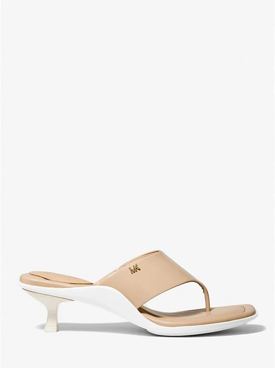 商品Michael Kors|Kamari Patent Leather Sandal,价格¥514,第2张图片详细描述