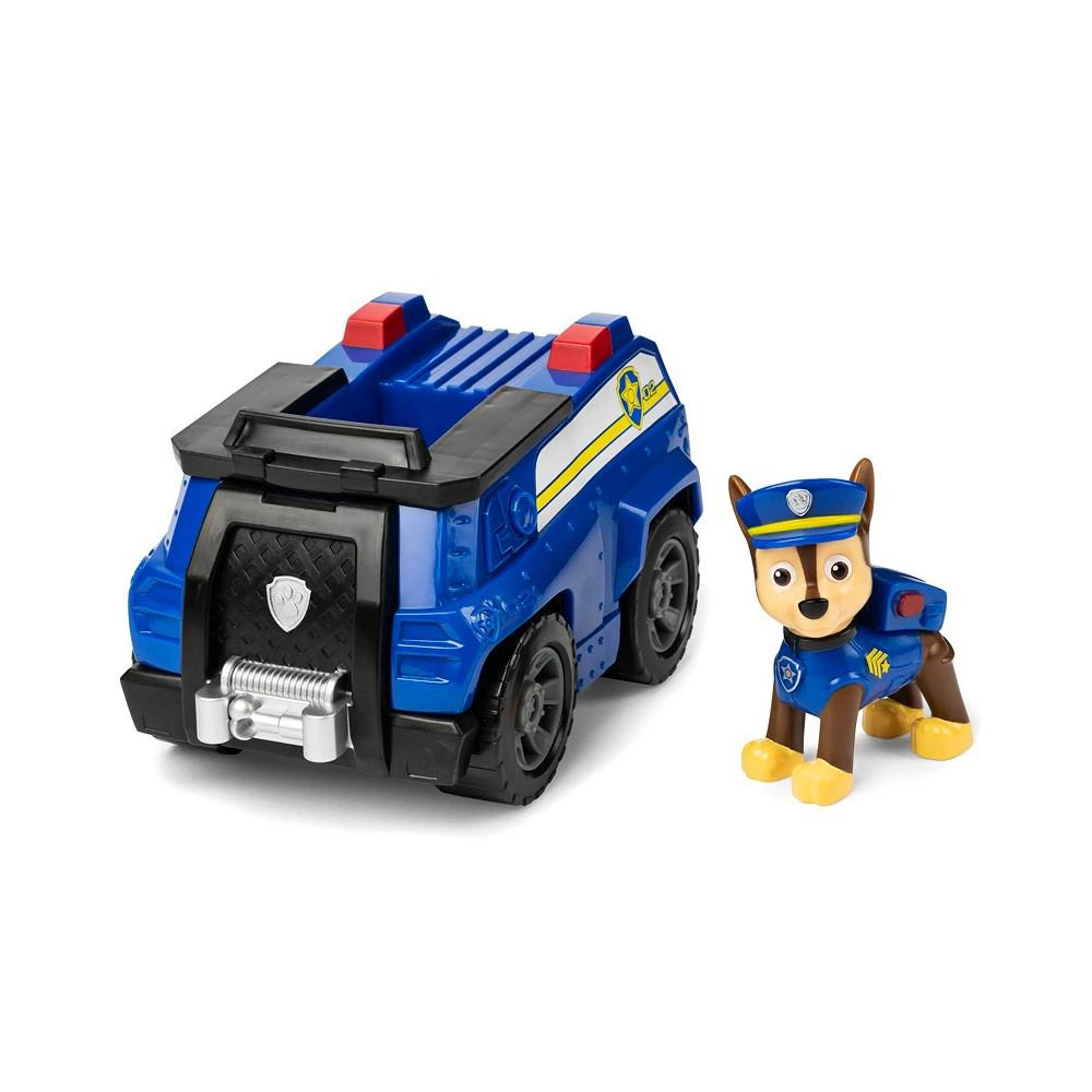 商品Paw Patrol|Chase’s Patrol Cruiser Vehicle with Collectible Figure for Kids Aged 3 and Up,价格¥75,第1张图片