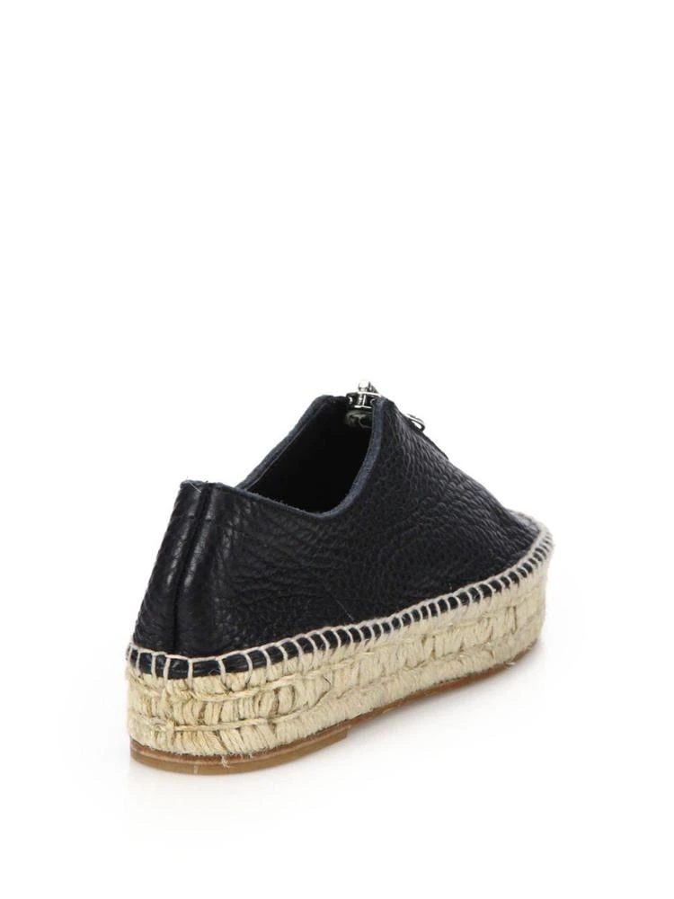 商品Alexander Wang|Alexander Wang - Devon Leather Espadrilles,价格¥1182,第2张图片详细描述