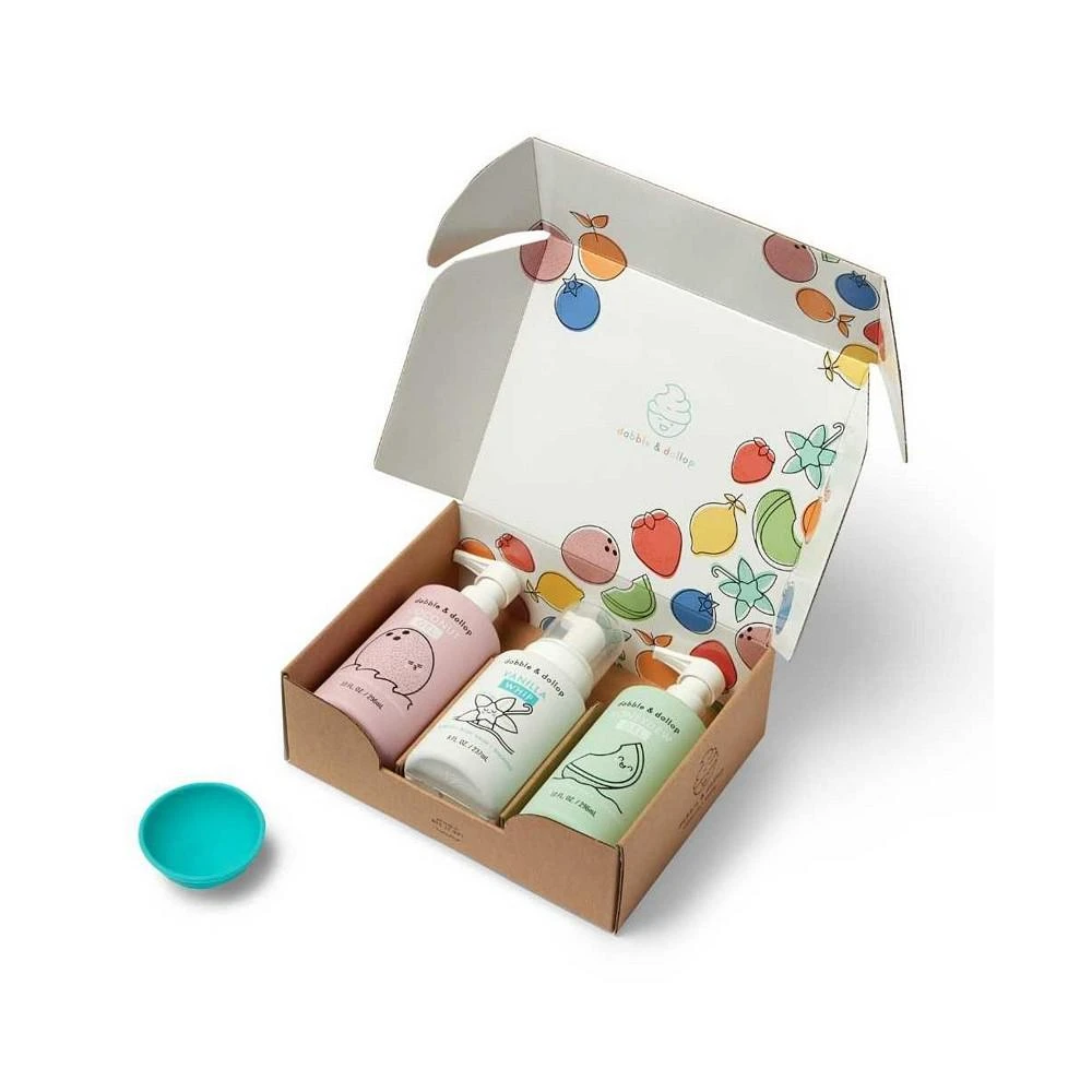 商品Dabble & Dollop|A Day at the Beach - Coconut, Vanilla & Honeydew Bath Set,价格¥339,第1张图片