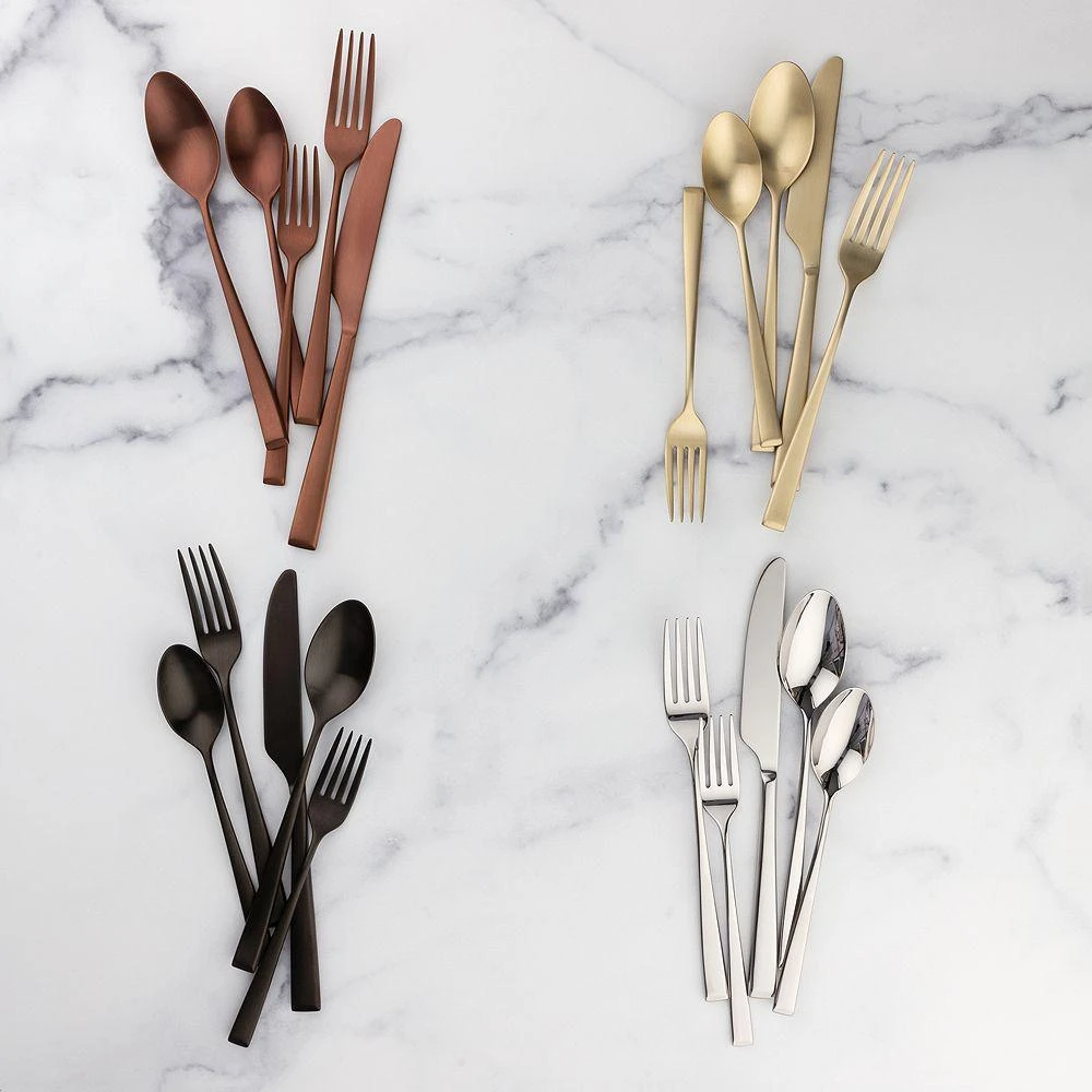 Silversmiths Marlise Mirror 20 Piece Flatware Set, Service for 4 商品