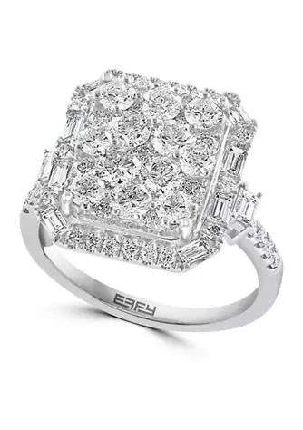 商品Effy|14K White Gold Diamond Ring,价格¥21509,第1张图片