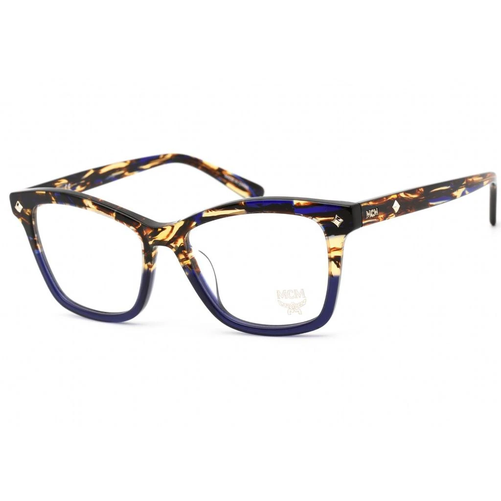 商品MCM|MCM Women's Eyeglasses - Clear Lens Havana/Blue Cat Eye Shape Frame | MCM2614 235,价格¥393,第1张图片