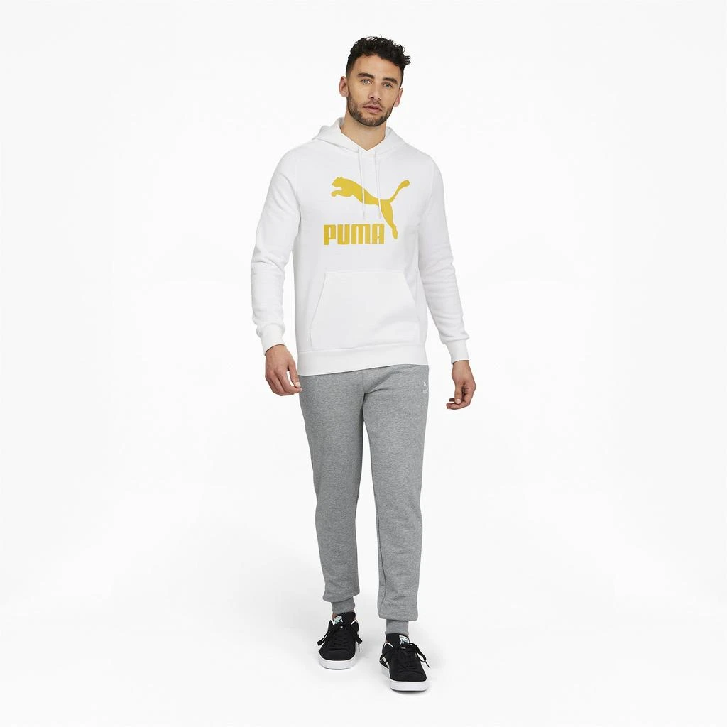 商品Puma|PUMA Men's Classics Logo Hoodie FL,价格¥222,第4张图片详细描述