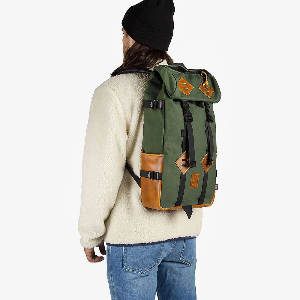 商品Topo Designs|Topo Designs Klettersack Heritage Canvas Bag,价格¥2058,第2张图片详细描述