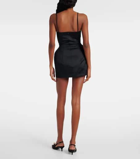 商品Magda Butrym|Crochet-trimmed cotton bustier dress,价格¥13286,第3张图片详细描述
