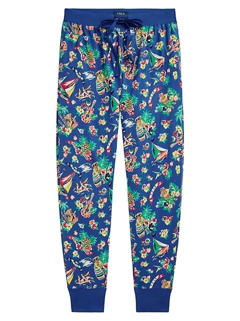 商品Ralph Lauren|Tropical Polo Bear Sleep Joggers,价格¥261,第1张图片