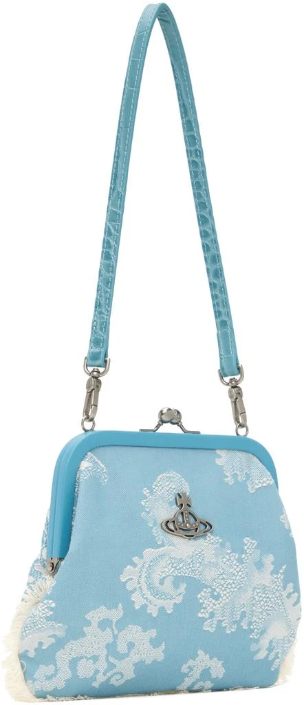 商品Vivienne Westwood|Blue Vivienne's Clutch Bag,价格¥3084,第2张图片详细描述