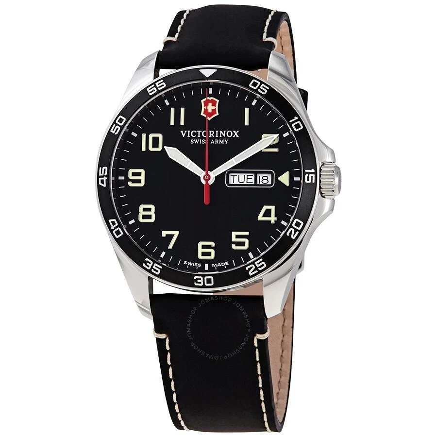 商品Victorinox|Fieldforce Quartz Black Dial Men's Watch 241846,价格¥2216,第1张图片