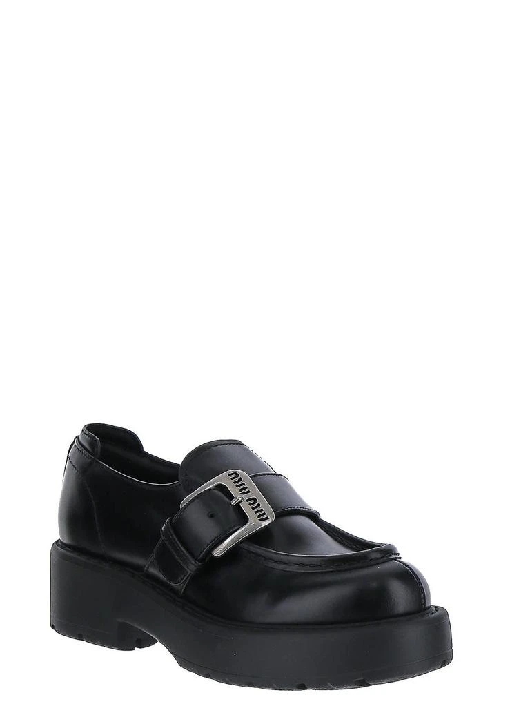 商品Miu Miu|Black Loafers,价格¥6049,第2张图片详细描述