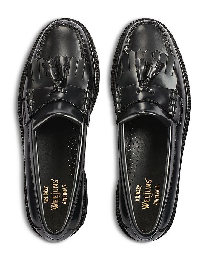 商品G.H. Bass|G.H. Bass Men's Layton Lug Weejun Tassel Loafers,价格¥1468,第2张图片详细描述