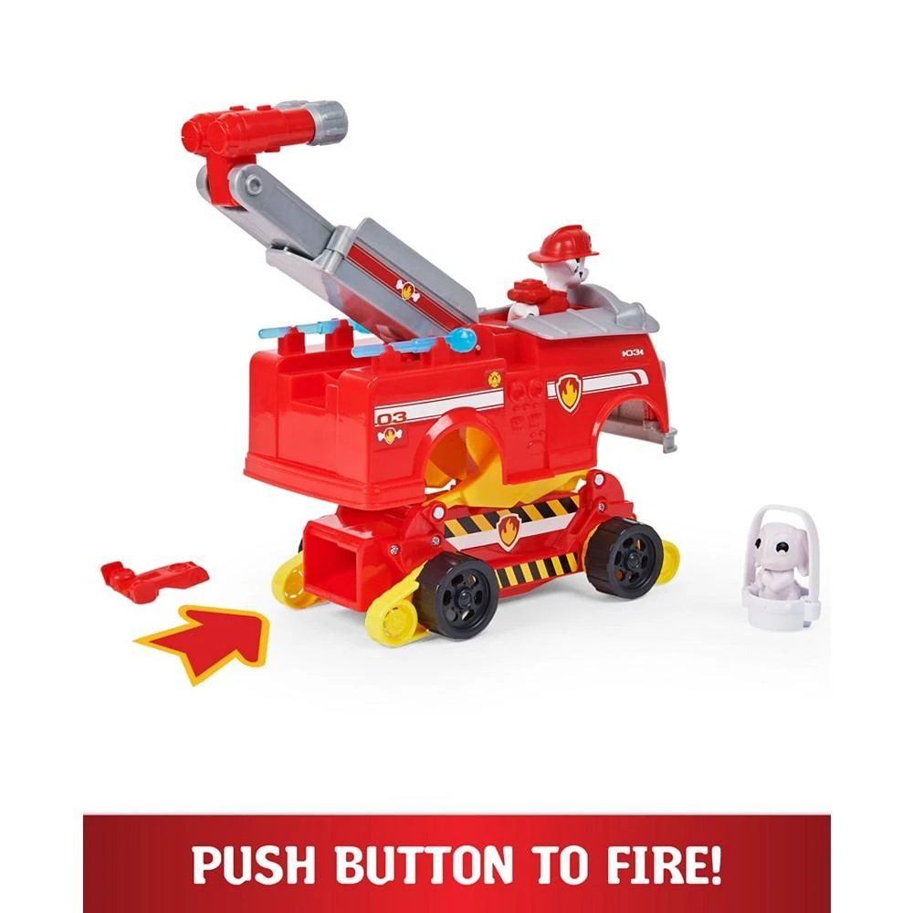 商品Paw Patrol|Marshall Rise and Rescue Changing Toy Car with Action Figures a,价格¥178,第4张图片详细描述