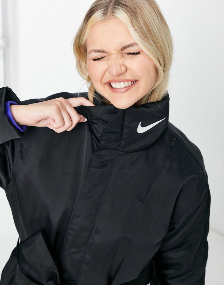 Nike trend parka coat in black商品第3张图片规格展示