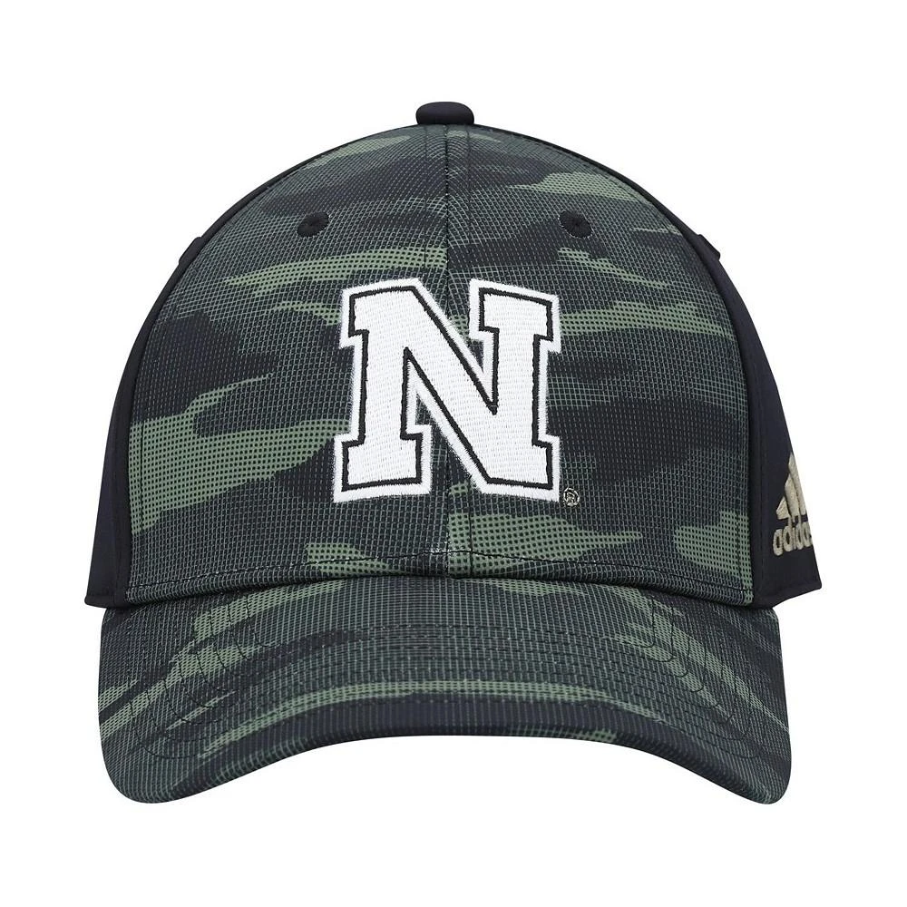 商品Adidas|Men's Camo Nebraska Huskers Military-Inspired Appreciation Flex Hat,价格¥225,第2张图片详细描述