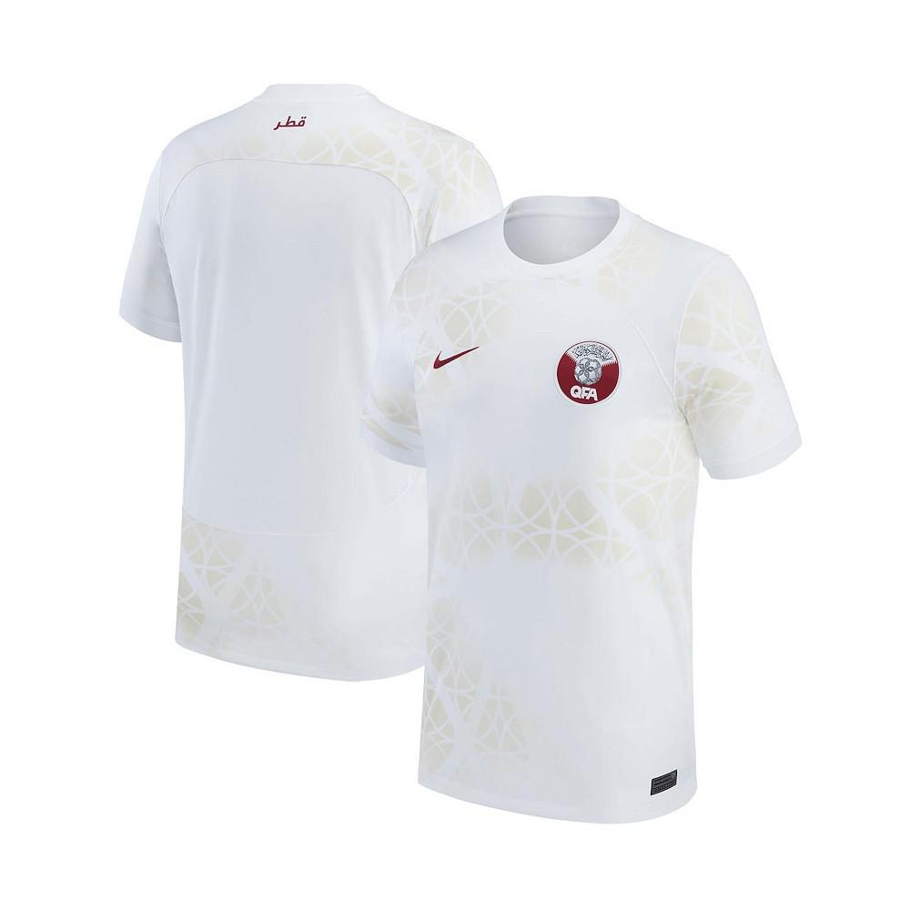 Men's White Qatar National Team 2022/23 Away Replica Jersey商品第1张图片规格展示