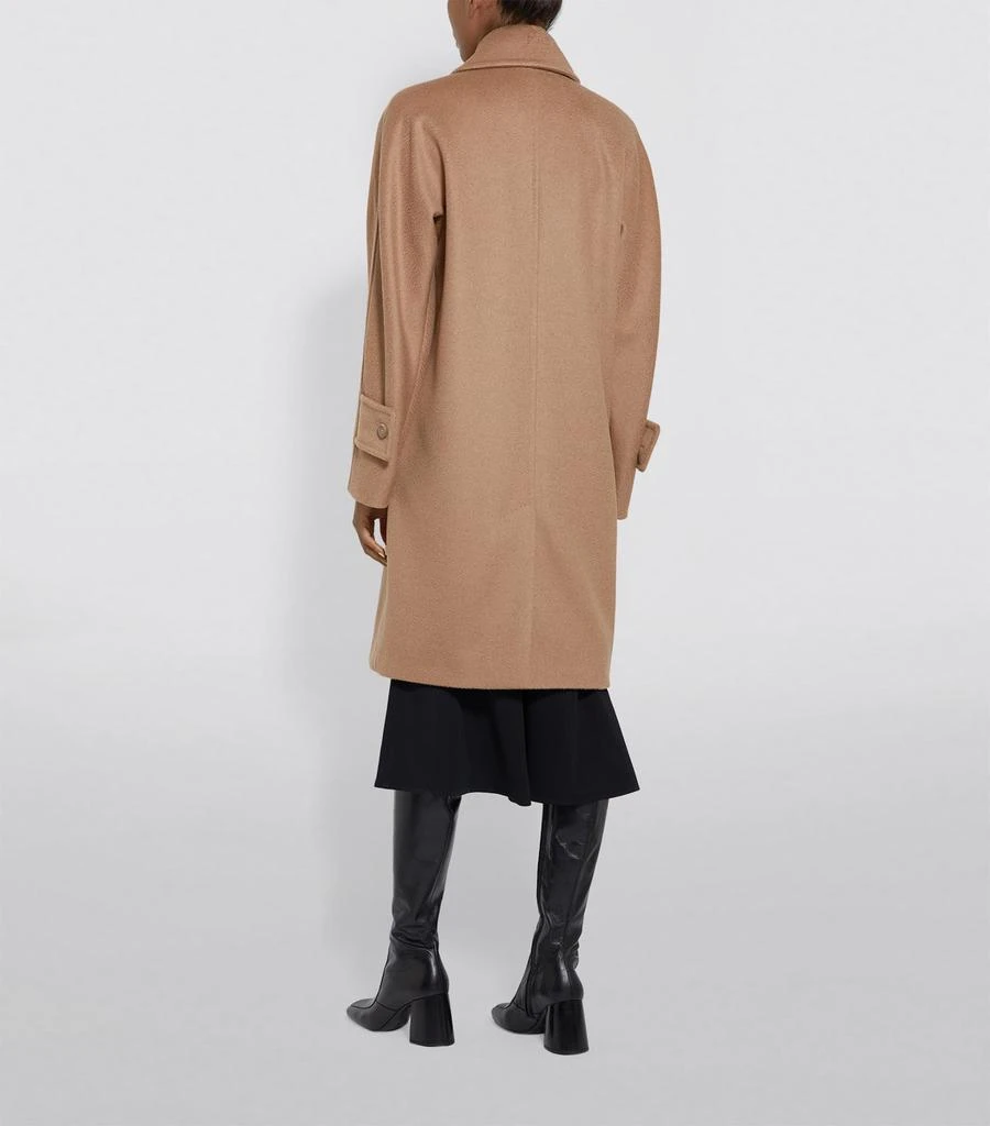 商品Max Mara|Camel Double-Breasted Coat,价格¥16066,第2张图片详细描述