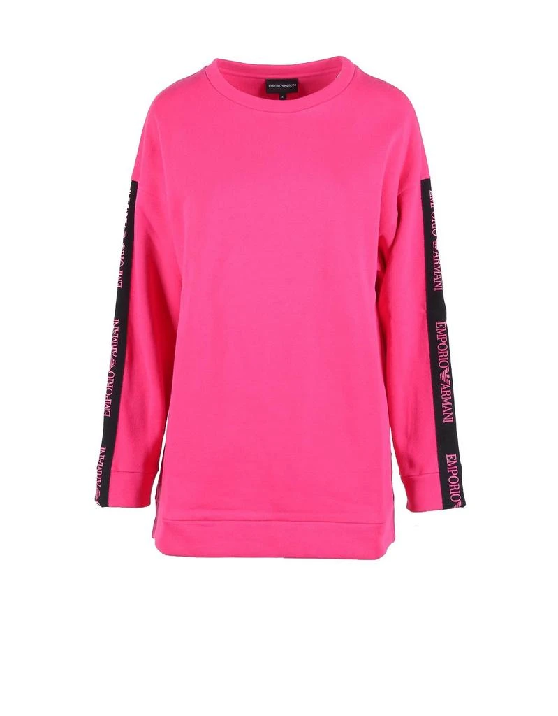 商品Emporio Armani|Emporio Armani Womens Fuchsia Sweatshirt,价格¥1544,第1张图片