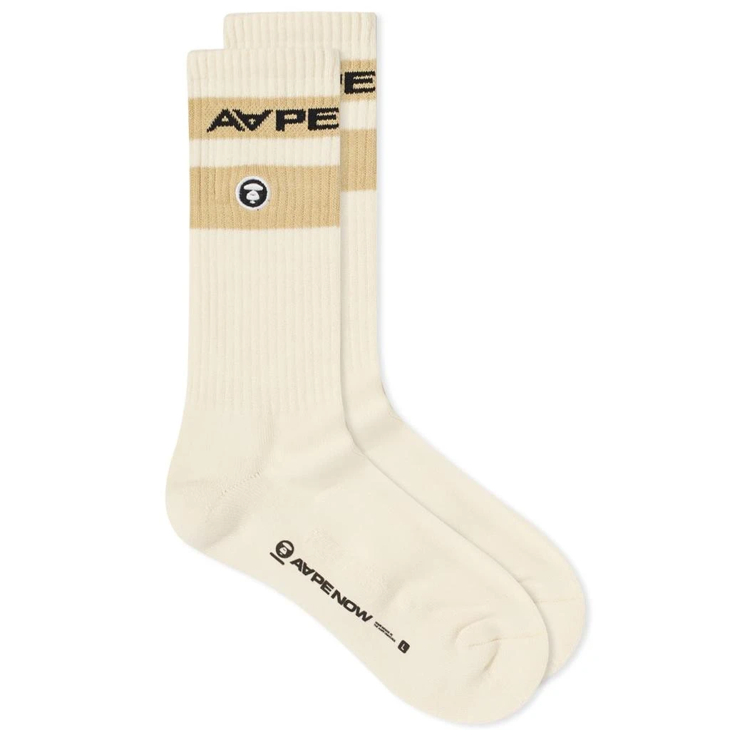 商品AAPE|AAPE Now Sports Socks,价格¥112,第1张图片