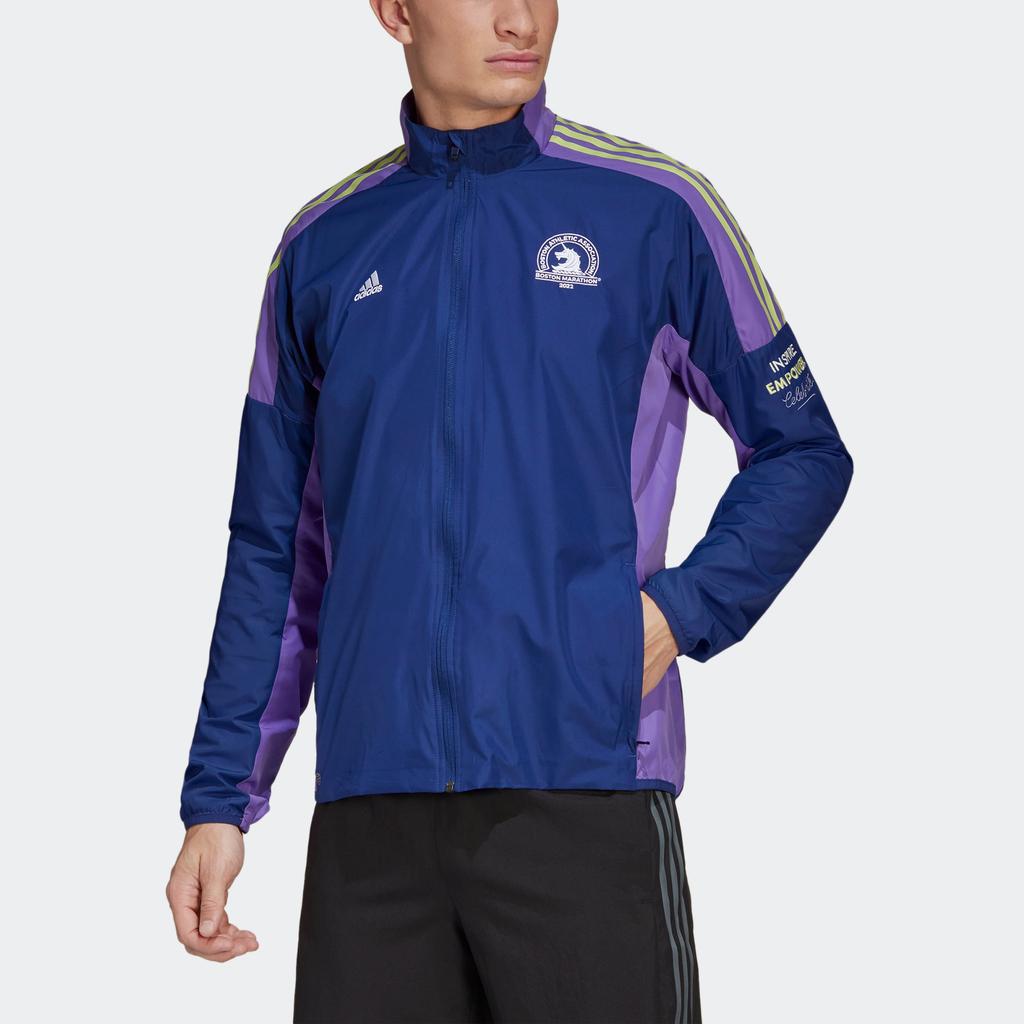 Men's adidas Boston Marathon 2022 Celebration Jacket商品第1张图片规格展示