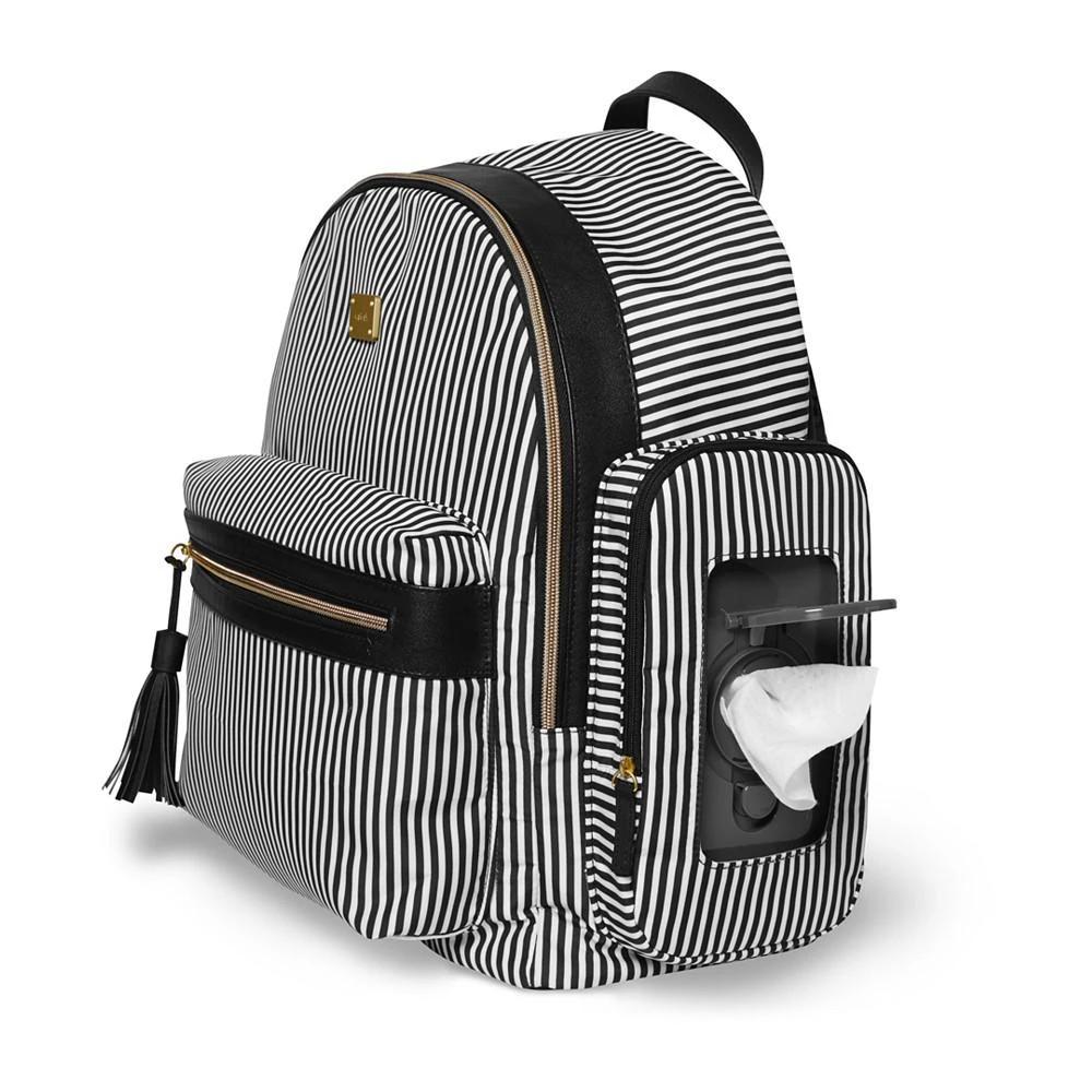商品Carter's|Handle It All Striped Backpack Diaper Bag,价格¥450,第3张图片详细描述