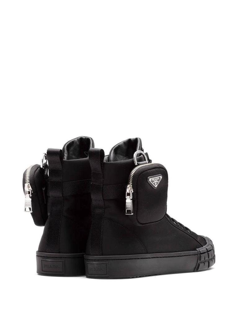 Sneakers high-top Prada Wheel in Re-Nylon商品第4张图片规格展示