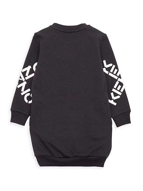 商品Kenzo|Little Girl's &amp; Girl's Logo French Terry Sweatshirt Dress,价格¥539,第2张图片详细描述