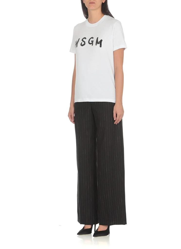 商品MSGM|MSGM T-shirts and Polos White,价格¥1261,第2张图片详细描述
