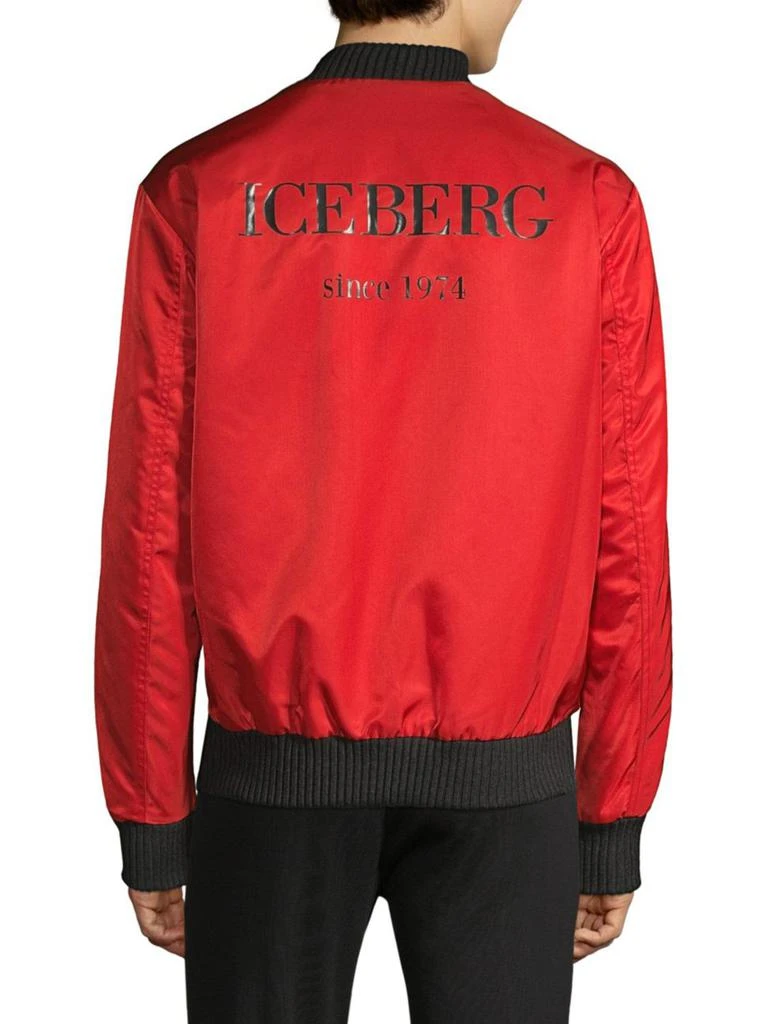 商品Prada|Logo Bomber Jacket,价格¥1525,第4张图片详细描述