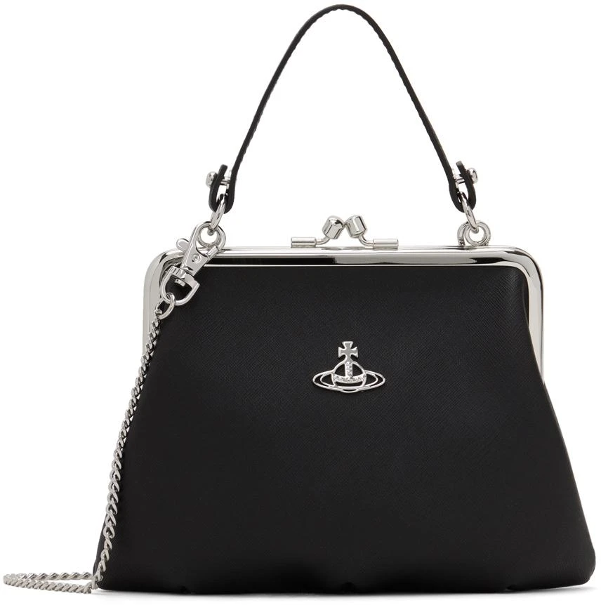 商品Vivienne Westwood|Black Granny Frame Bag,价格¥2460,第1张图片
