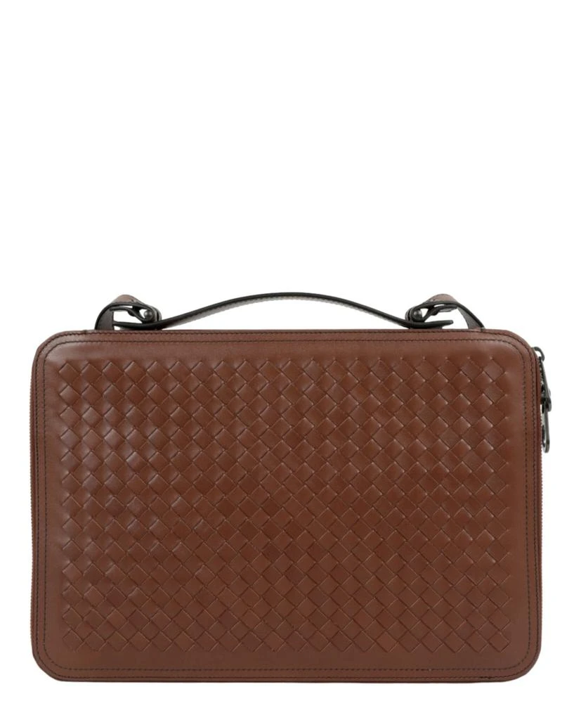 商品Bottega Veneta|Intrecciato Weave Leather Breifcase,价格¥5601,第5张图片详细描述