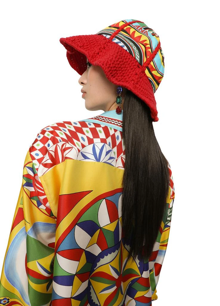 商品Dolce & Gabbana|Multi-colored crochet hat,价格¥5576,第2张图片详细描述