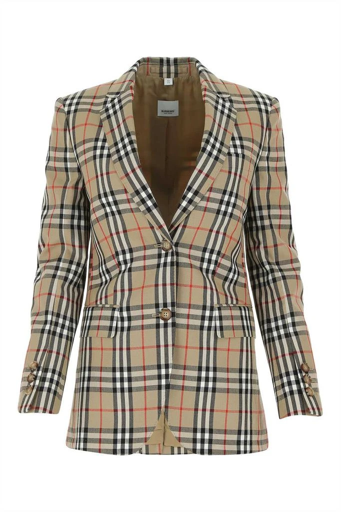 商品Burberry|Burberry Vintage Check Tailored Blazer,价格¥5847,第1张图片