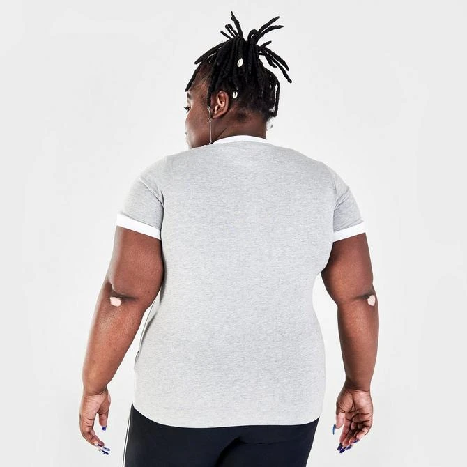 Women's adidas Originals Adicolor Classics 3-Stripes T-Shirt (Plus Size) 商品