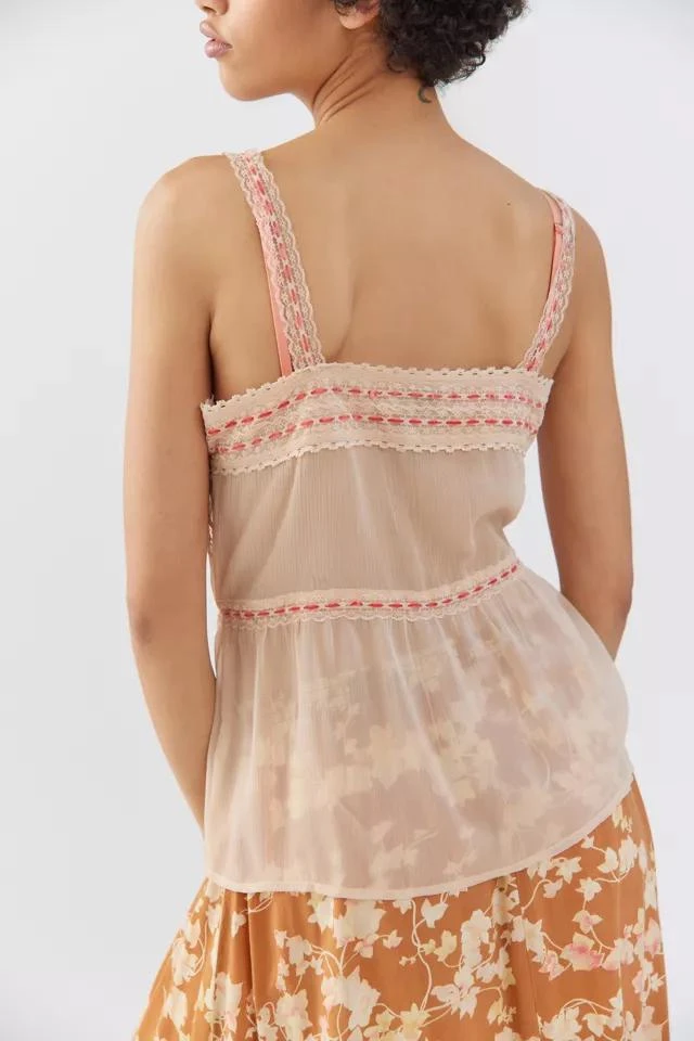 商品Urban Outfitters|UO Layla Lace Cami,价格¥234,第3张图片详细描述