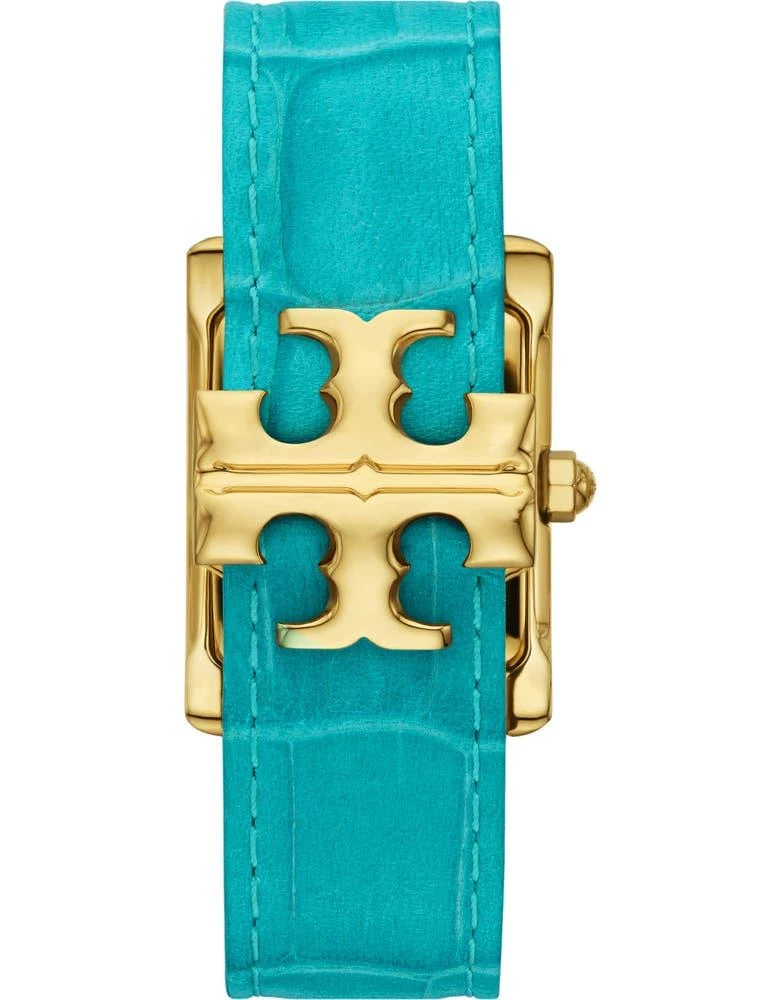 商品Tory Burch|The Eleanor Croc Embossed Leather Strap Watch, 25mm x 34mm,价格¥1615,第3张图片详细描述