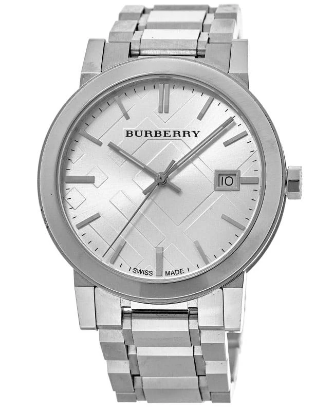 商品[二手商品] Burberry|Burberry Large Check Silver Dial 38mm Men's Watch BU9000-PO,价格¥1492,第1张图片