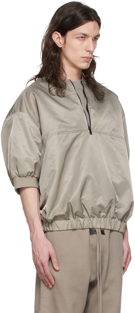 Taupe Nylon Jacket商品第2张图片规格展示