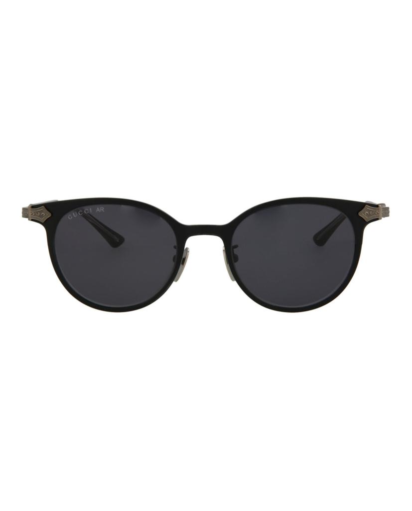 Round Titanium Sunglasses商品第1张图片规格展示
