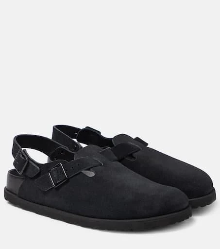 商品Birkenstock|Tokio绒面革露跟木底鞋,价格¥3685,第1张图片