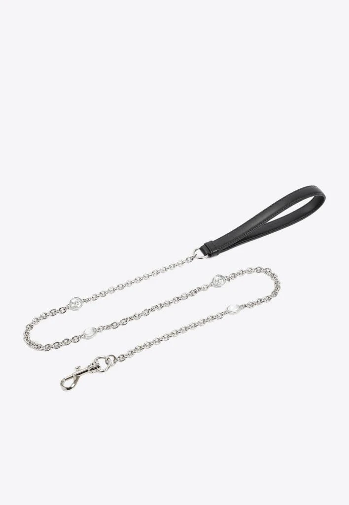 商品Miu Miu|Dog Leash with Crystal,价格¥2549,第1张图片