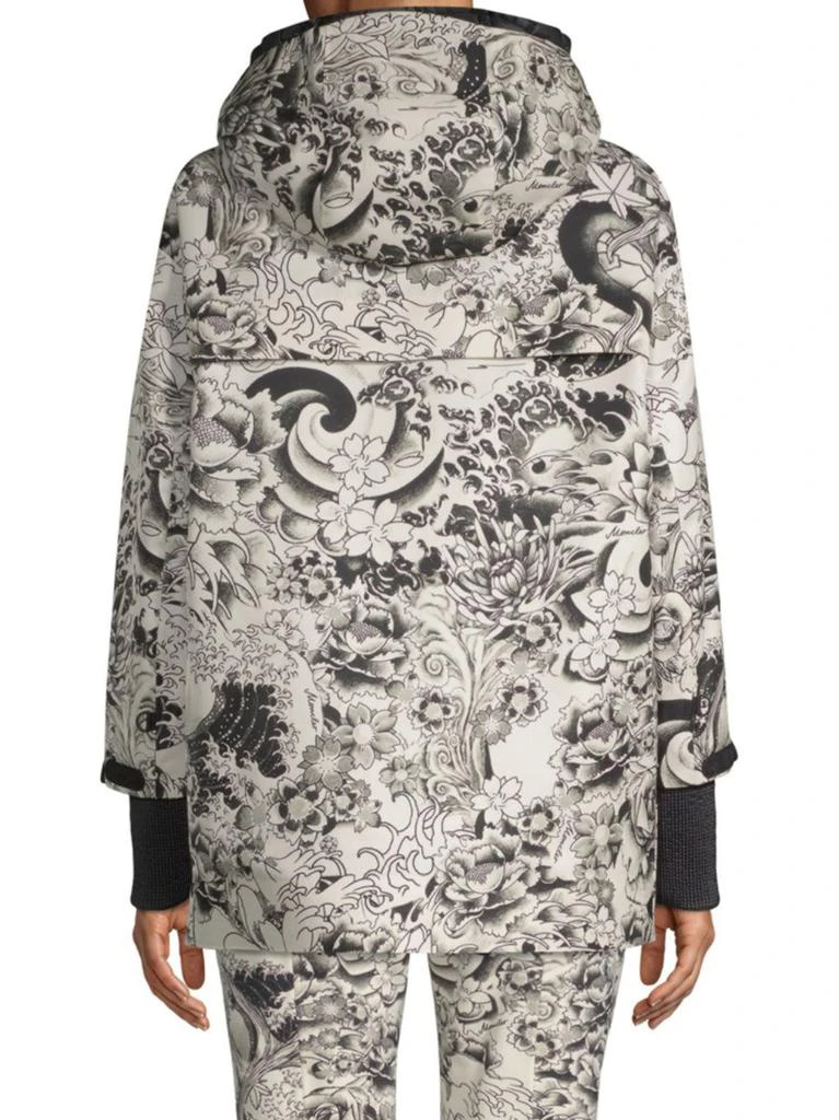 商品Moncler|Moncler - Neves Tattoo Print Hooded Snowboarding Jacket,价格¥4914,第2张图片详细描述