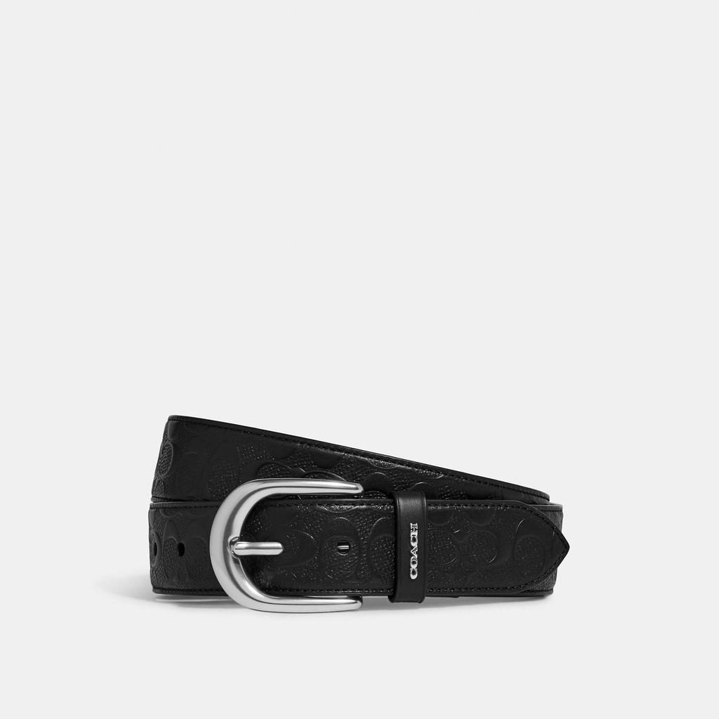 Coach Outlet Harness Buckle Belt, 38 Mm商品第1张图片规格展示
