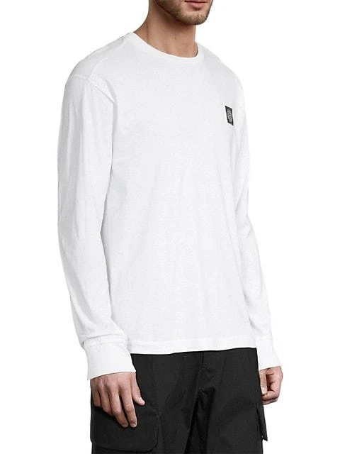 商品Stone Island|Classic Logo Long-Sleeved T-Shirt,价格¥781,第4张图片详细描述