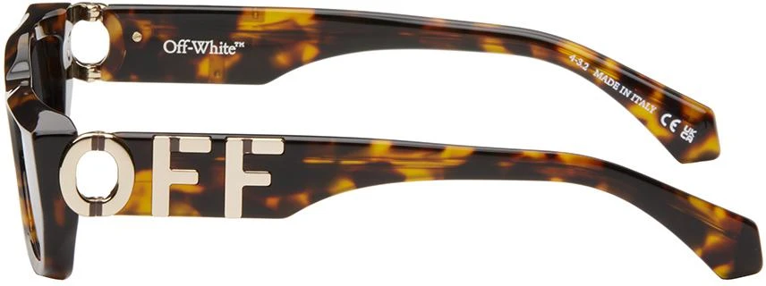 商品Off-White|Brown Fillmore Sunglasses,价格¥3872,第3张图片详细描述