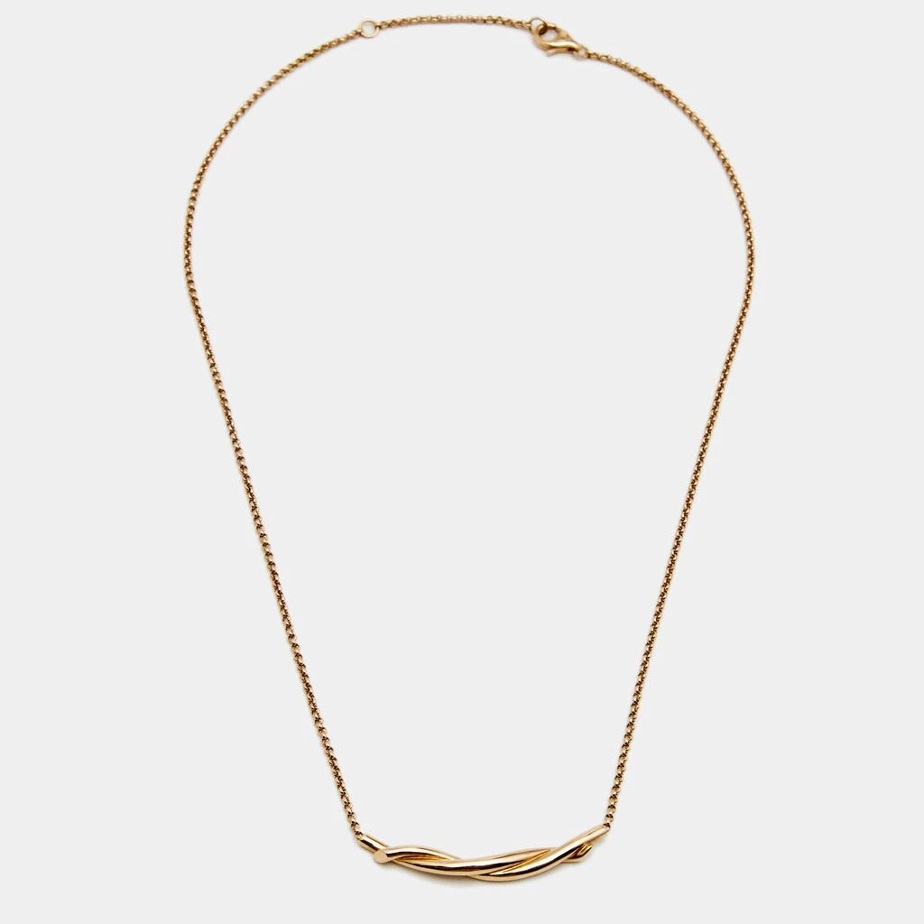 商品[二手商品] Cartier|Cartier Entrelacés 18k Rose Gold Chain Necklace ,价格¥8004,第2张图片详细描述