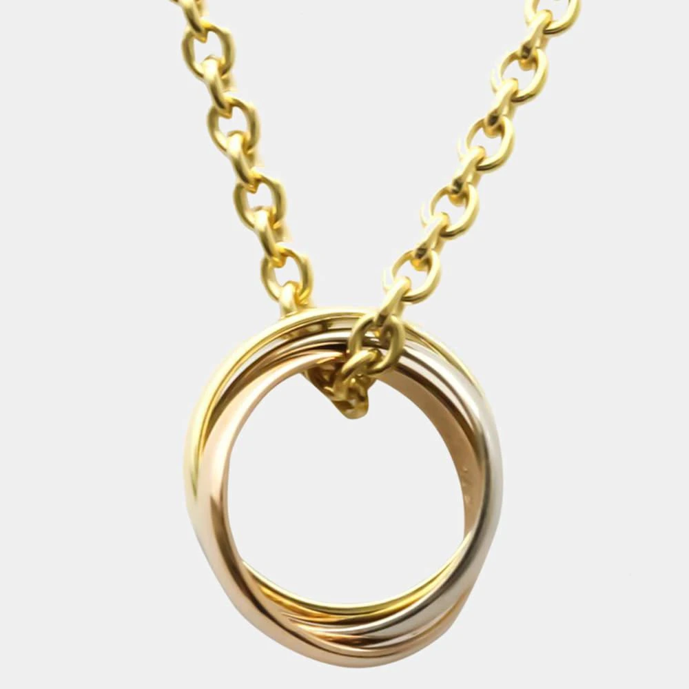 商品[二手商品] Cartier|Cartier Trinity De Cartier 18K Yellow Rose and White Gold Necklace,价格¥8592,第1张图片