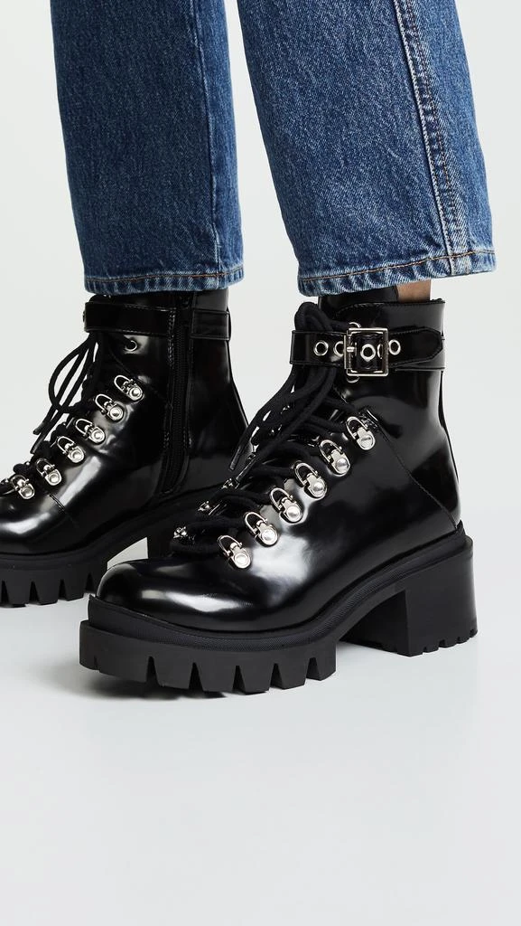 商品Jeffrey Campbell|Jeffrey Campbell Czech Combat Boots,价格¥681,第3张图片详细描述