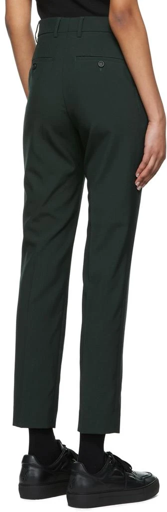 商品AMI|Green Virgin Wool Trousers,价格¥864,第3张图片详细描述